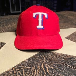 Texas Rangers New Era Baseball Cap, Size 7&3/8ths.